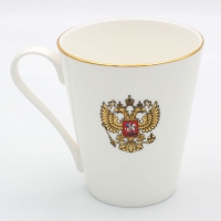 Кружка «Герб Российской Федерации» конус