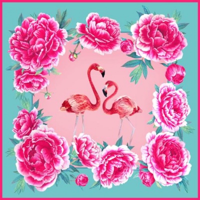 Платок «Фламинго»