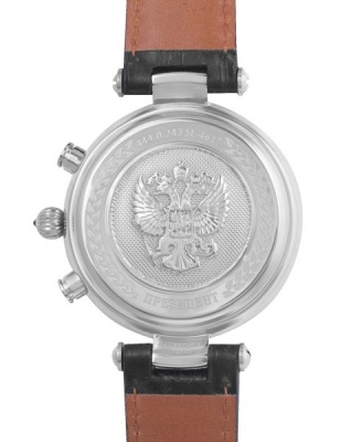 Часы мужские механический хронограф «Герб РФ» с автоподзаводом без покрытия