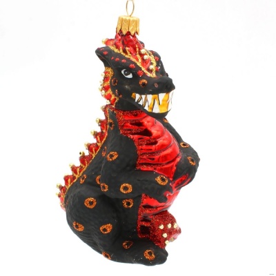 Ёлочная игрушка «Чёрный дракон»