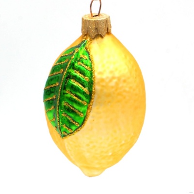 Ёлочное украшение «Лимон»