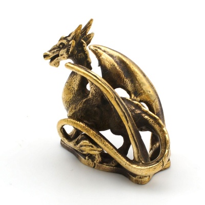 Символ года «Дракон крылатый» бронза