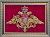 Панно из янтаря «Герб Министерства обороны РФ»