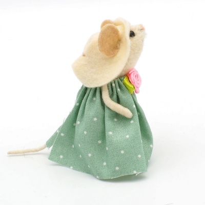 Интерьерная кукла «Мышка в платье»