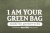 Сумка из джута «I Am Your Green Bag» хаки