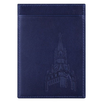 Чехол для кредитных карт «Спасская башня» цвет синий