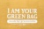 Сумка из джута «I Am Your Green Bag» жёлтая